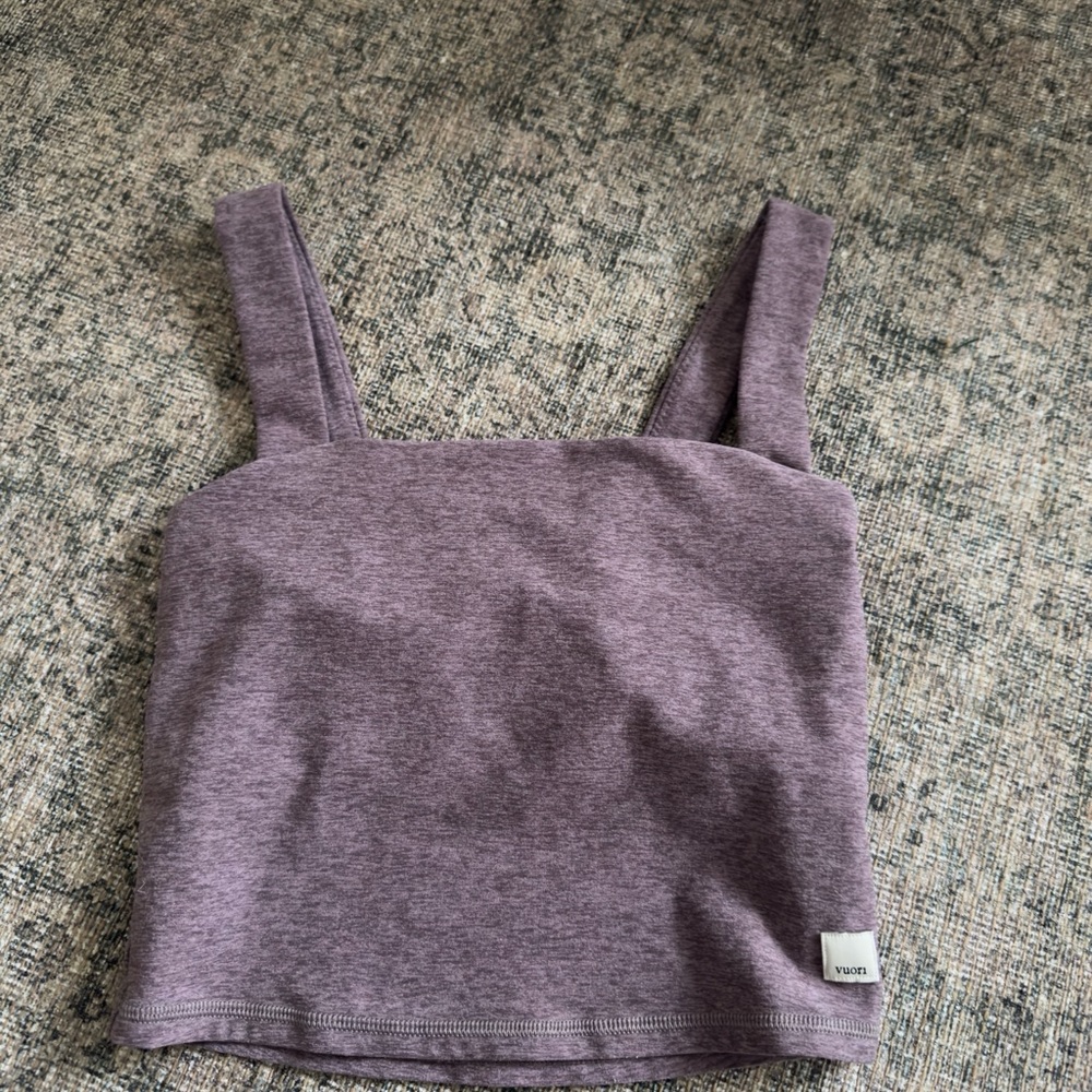 Vuori Elevation Square Neck Tank | Hazel Heather | XS